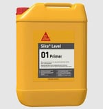 Imprimación y sellador acrílico para soportes minerales, Sika® Level 01 Primer de Sika. Blanco